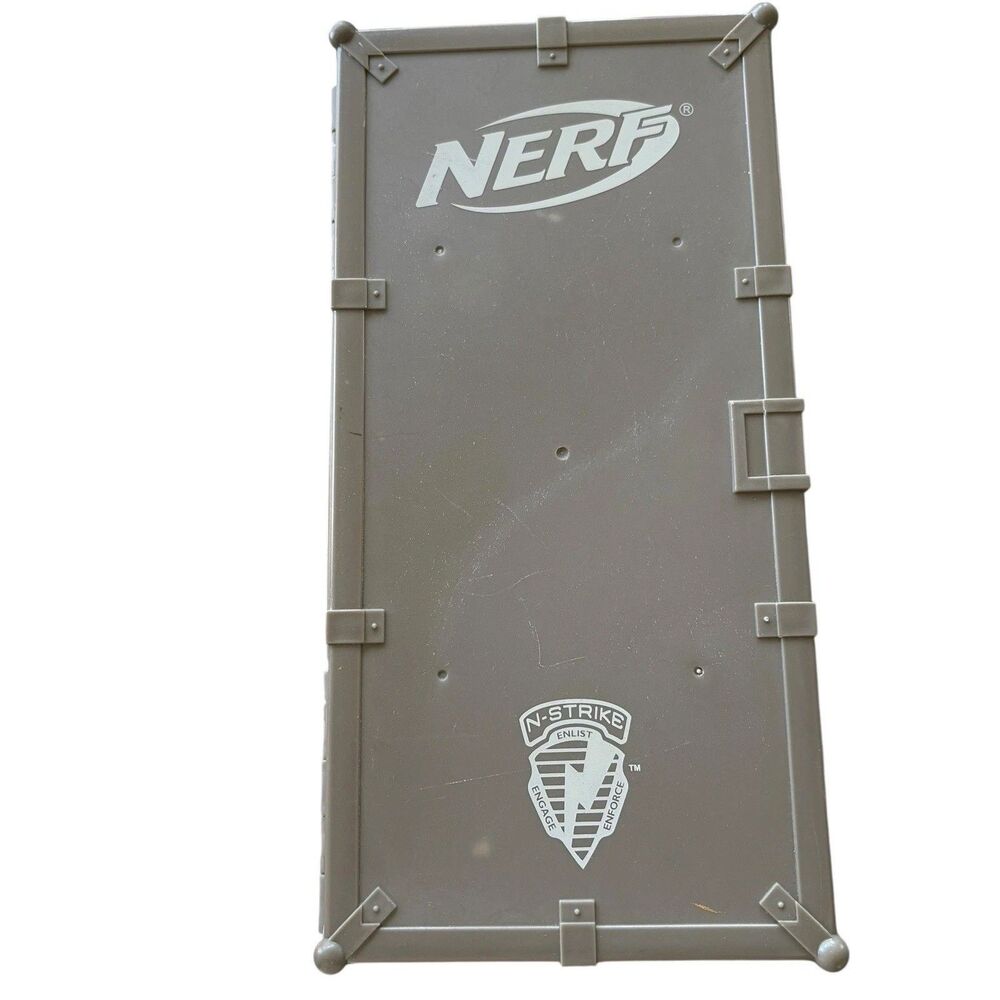 NERF N-Strike Elite Dart Gun Storage Foot Locker Ammo Box 240 Darts 3 Nerf Guns